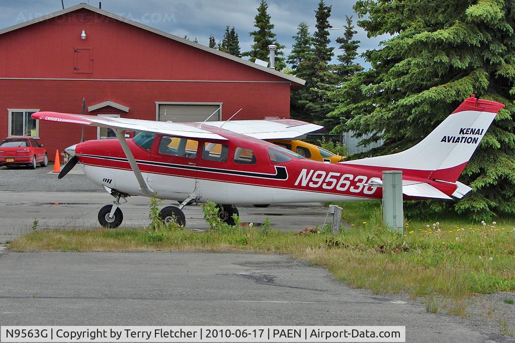 N9563G, 1972 Cessna TU206F Turbo Stationair C/N U20601763, 1972 Cessna TU206F, c/n: U20601763 at Kenai Municipal