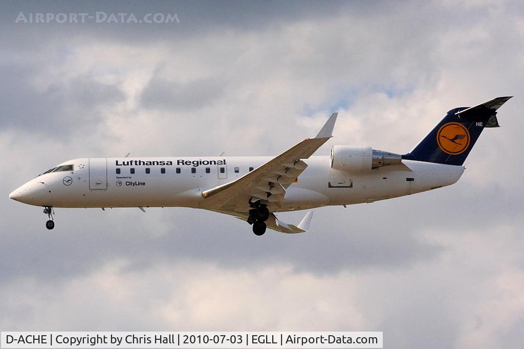 D-ACHE, 2000 Canadair CRJ-200LR (CL-600-2B19) C/N 7407, Lufthansa CityLine