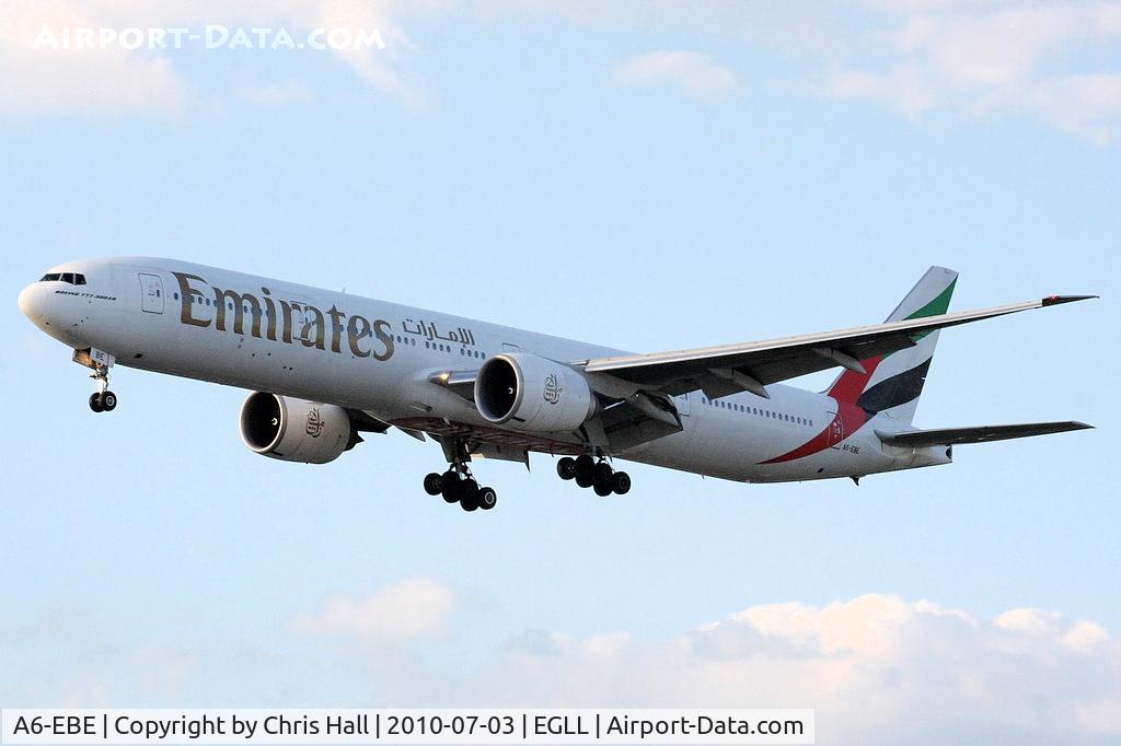 A6-EBE, 2005 Boeing 777-36N/ER C/N 32788, Emirates