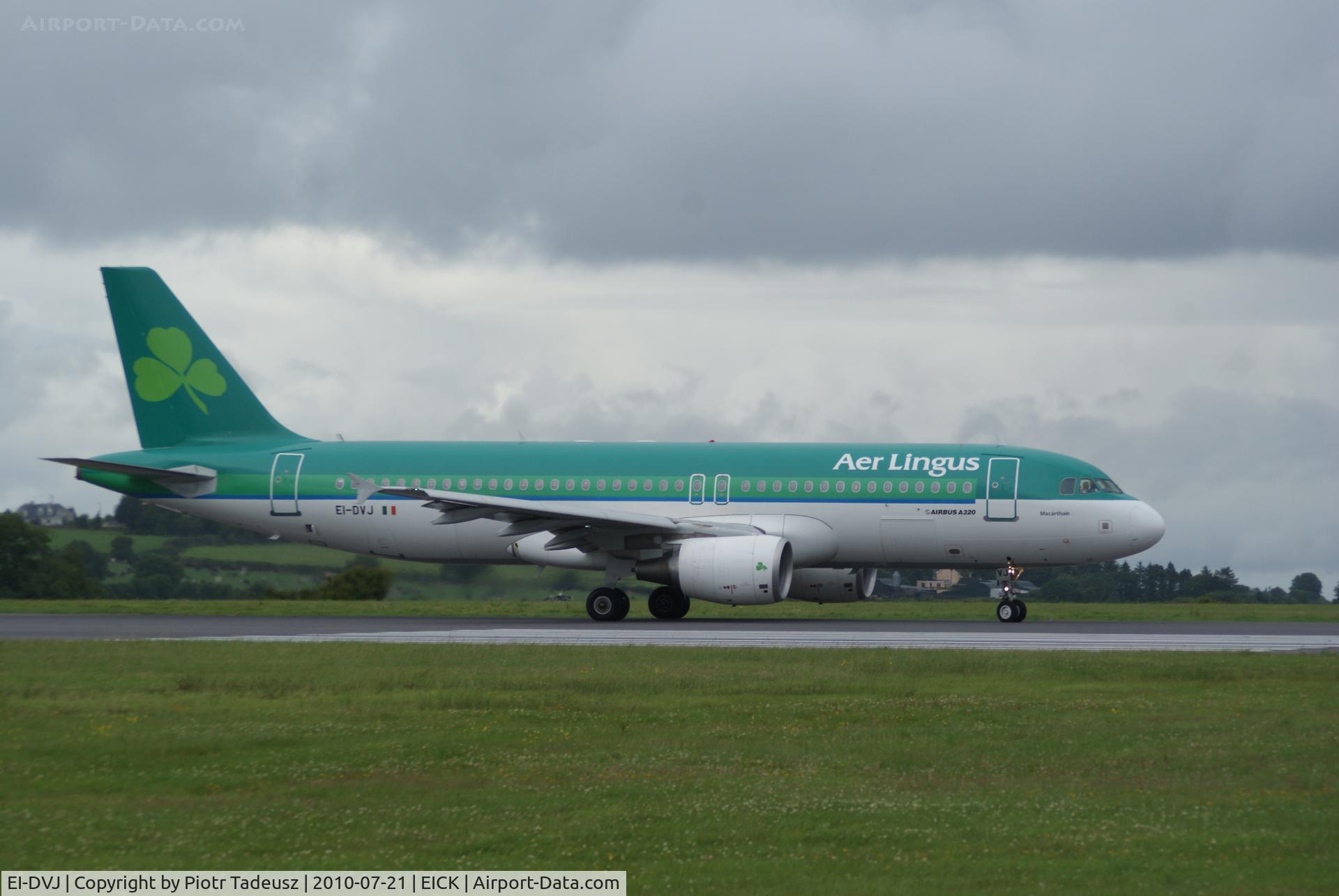 EI-DVJ, 2009 Airbus A320-214 C/N 3857, on runway