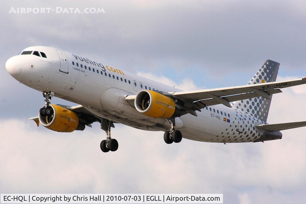 EC-HQL, 2001 Airbus A320-214 C/N 1461, Vueling Airlines