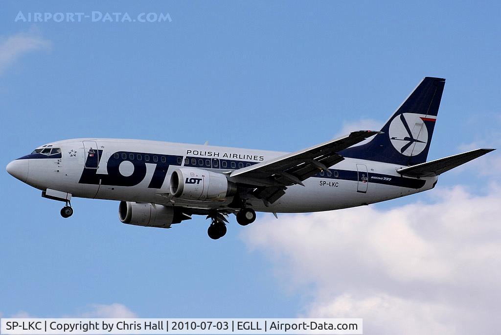 SP-LKC, 1992 Boeing 737-55D C/N 27418, LOT Polish Airlines Boeing 737-55D