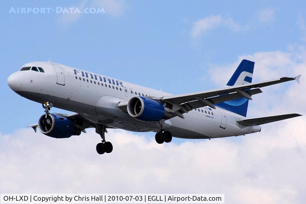 OH-LXD, 2001 Airbus A320-214 C/N 1588, Finnair
