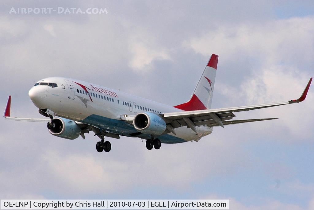 OE-LNP, 2002 Boeing 737-8Z9 C/N 30420, Austrian Airlines