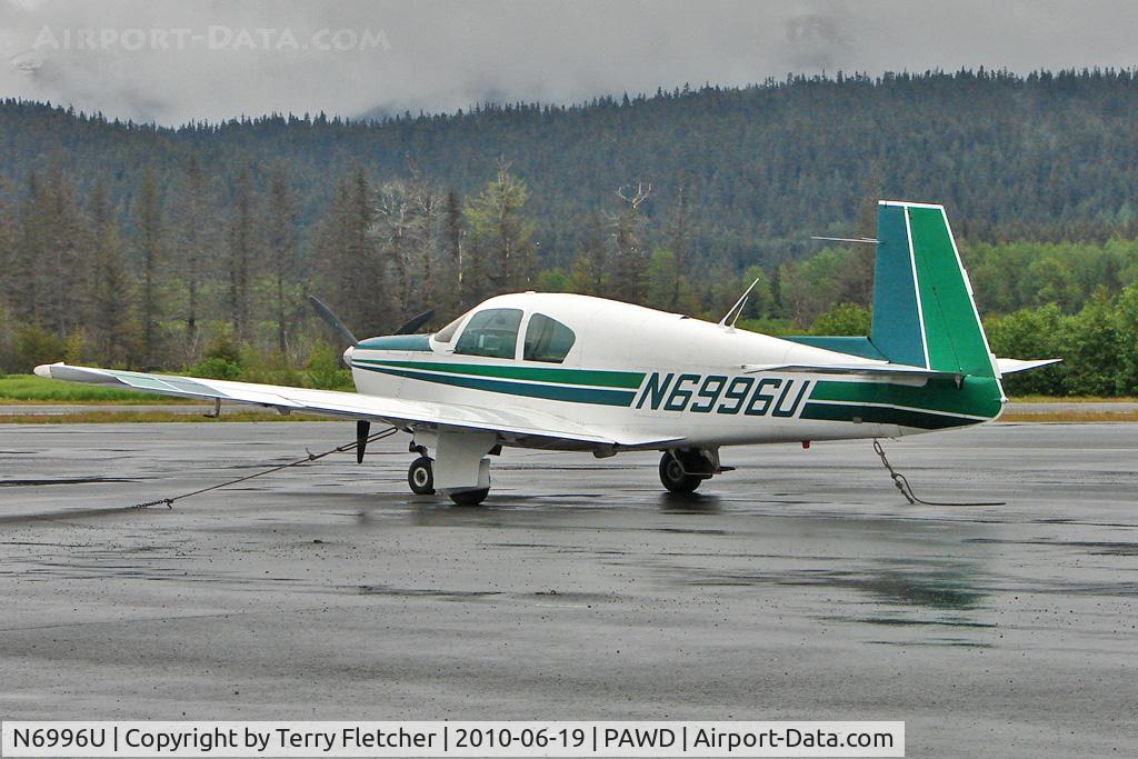 N6996U, 1964 Mooney M20C Ranger C/N 2717, 1964 Mooney M20C, c/n: 2717 at Seward