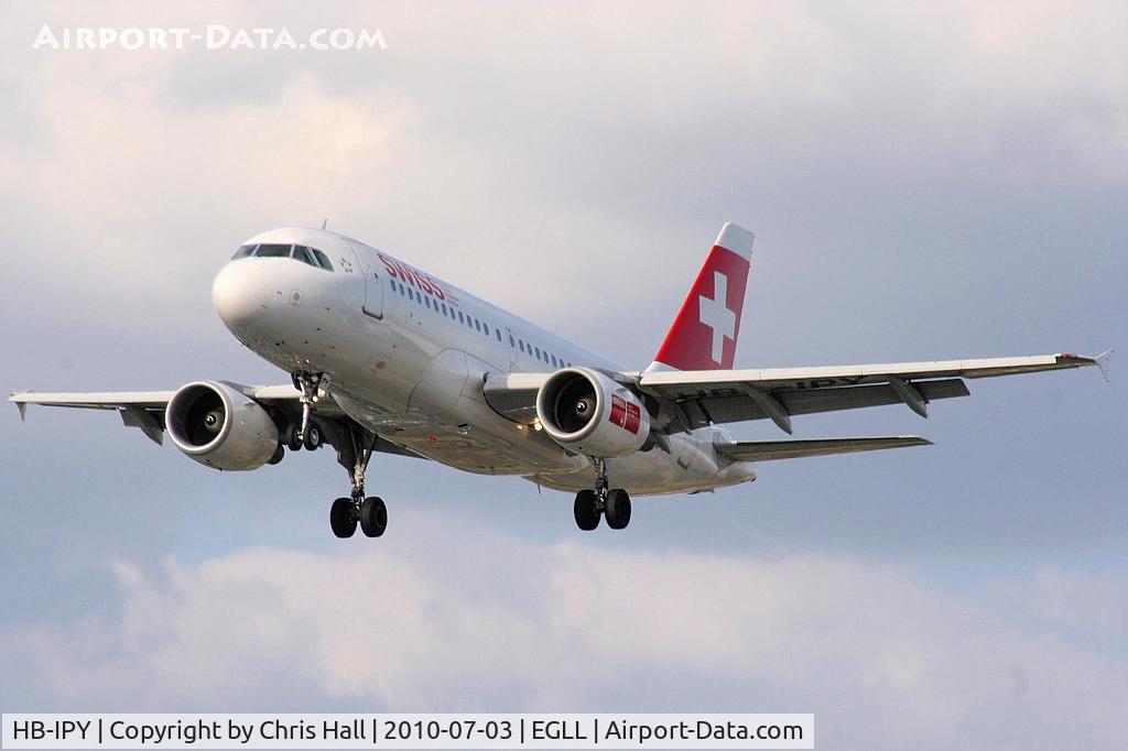 HB-IPY, 1996 Airbus A319-112 C/N 621, Swiss International Air Lines
