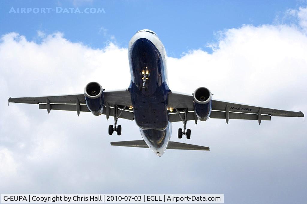 G-EUPA, 1999 Airbus A319-131 C/N 1082, British Airways