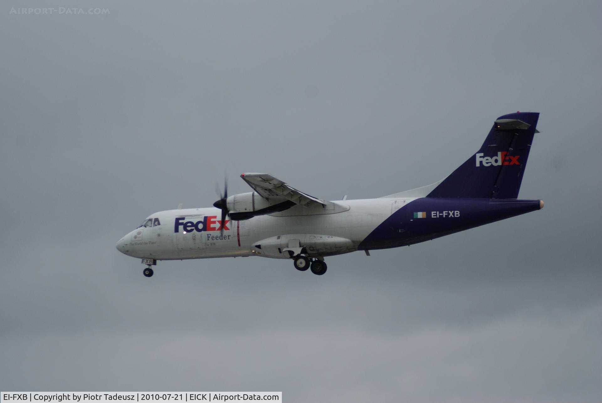 EI-FXB, 1991 ATR 42-300 C/N 243, landing
