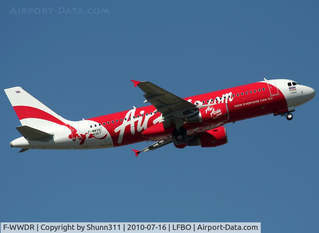 F-WWDR, 2010 Airbus A320-216 C/N 4367, C/n 4367 - To be HS-ABP
