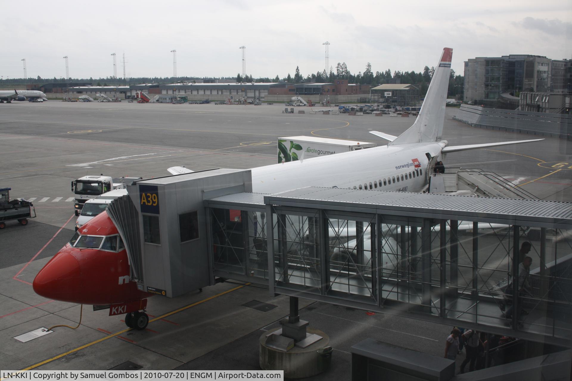 LN-KKI, 1990 Boeing 737-3K2 C/N 24329, This is my plane I Took from Budapest (BUD) - Oslo-Gardermoen (OSL) LN-KKI