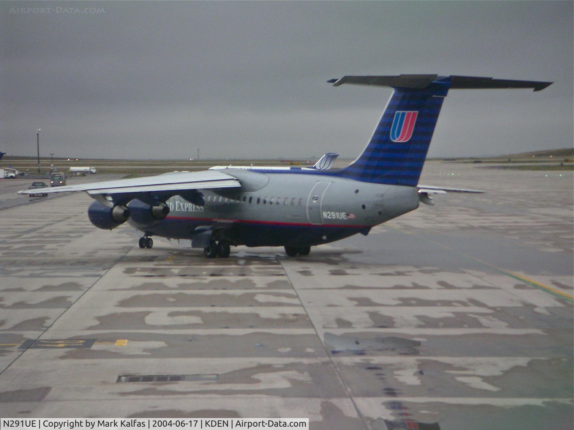 N291UE, 1987 British Aerospace BAe.146-200A C/N E2084, Air Wisconsin 
