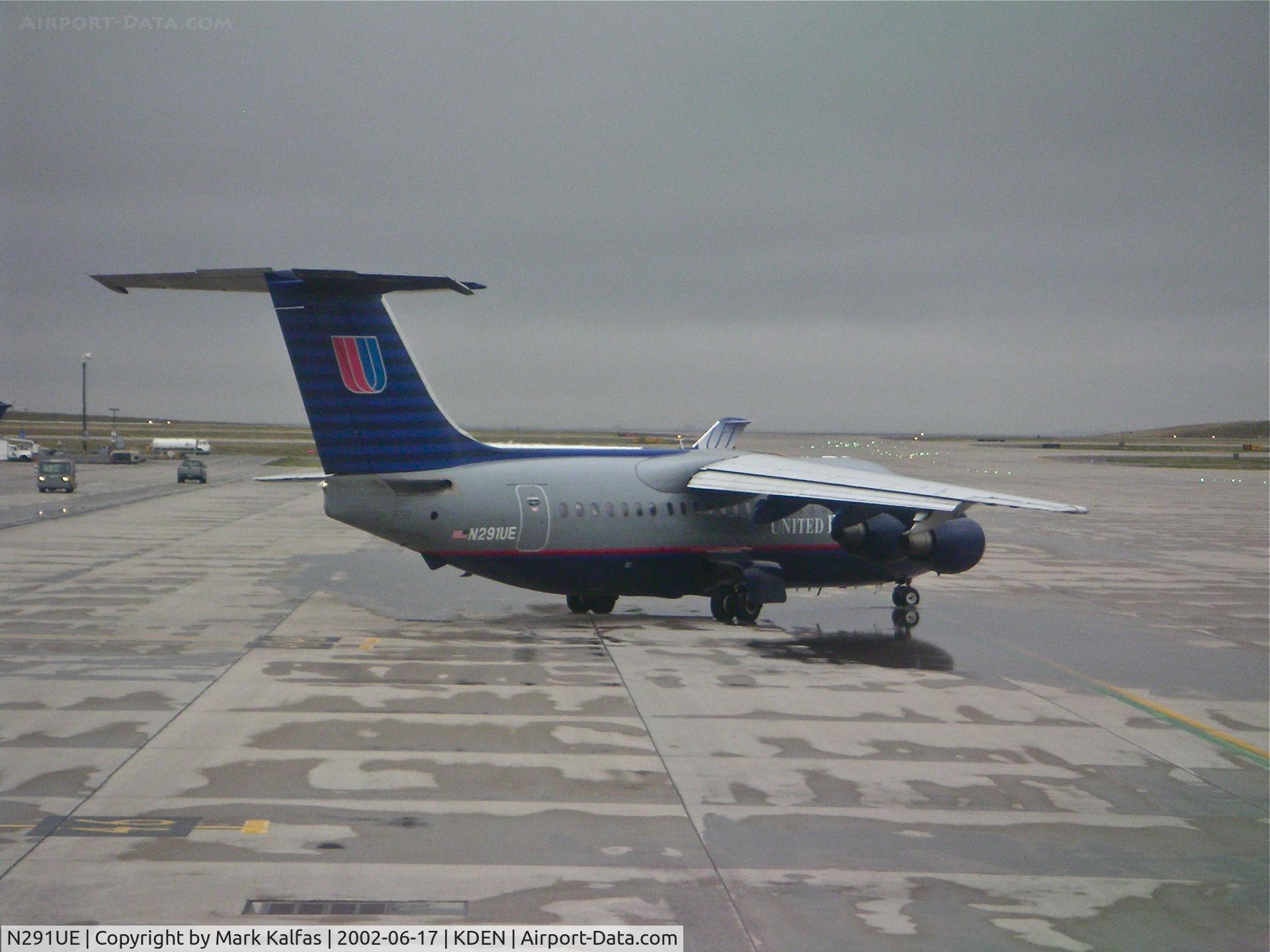 N291UE, 1987 British Aerospace BAe.146-200A C/N E2084, Air Wisconsin 