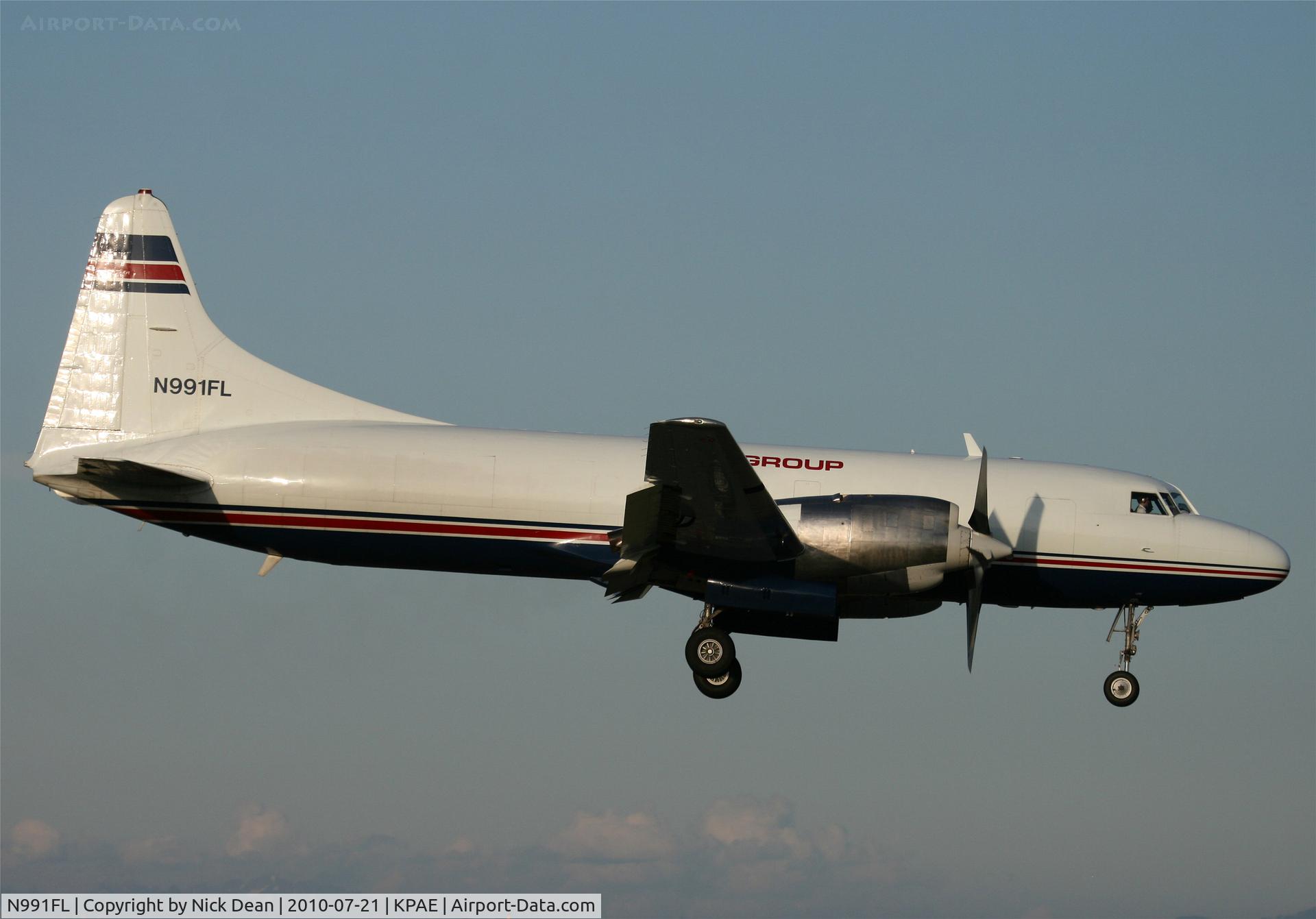 N991FL, 1958 Convair 440 Metropolitan C/N 508, KPAE