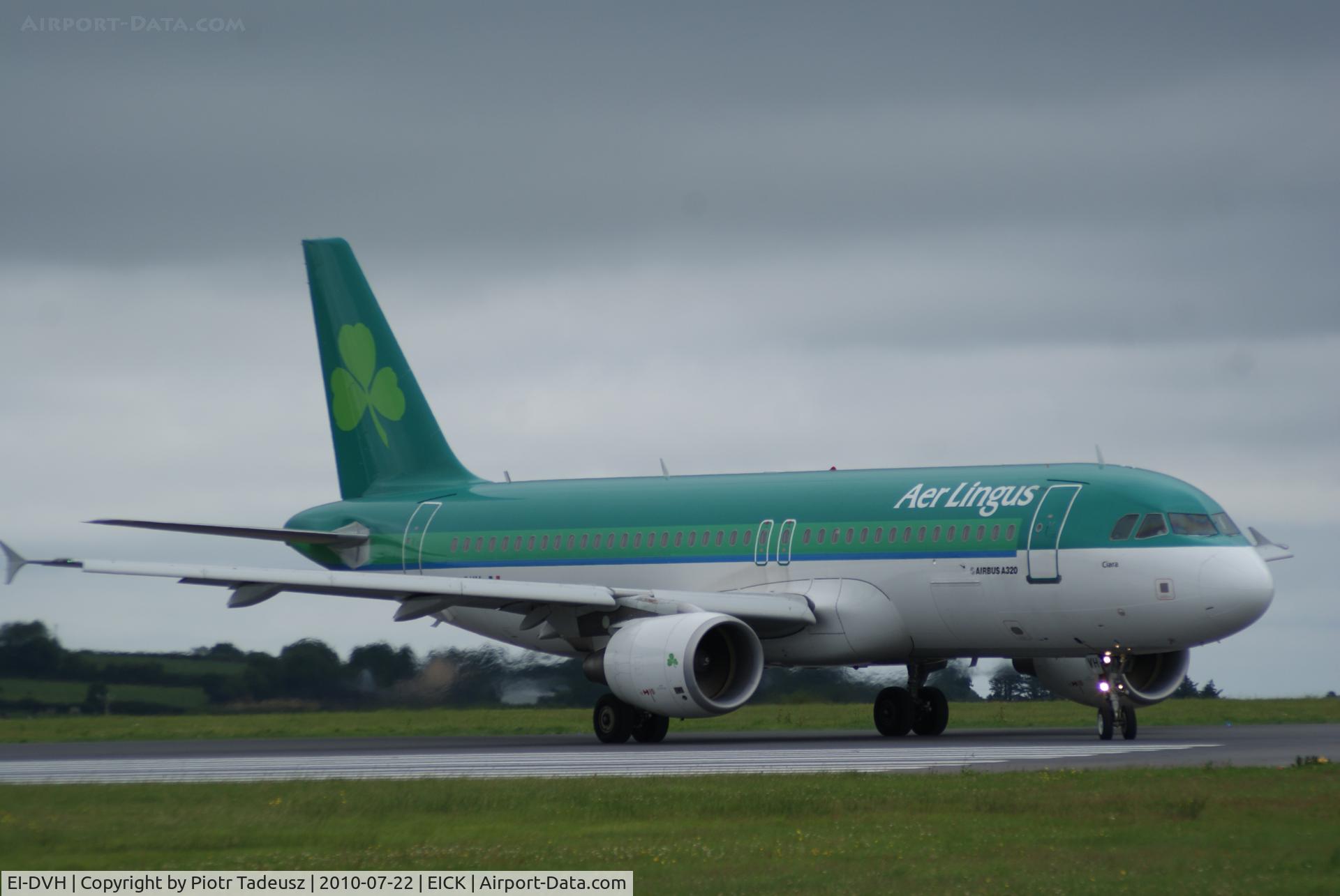 EI-DVH, 2007 Airbus A320-214 C/N 3345, on ruway