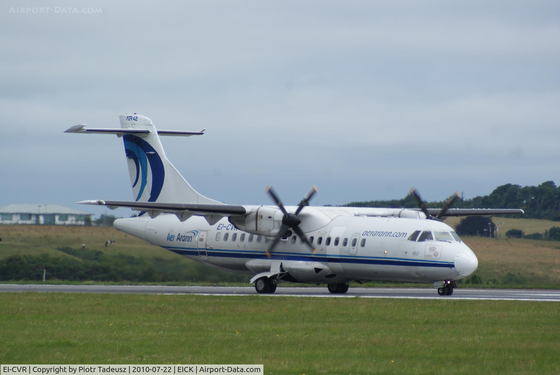 EI-CVR, 1986 ATR 42-312 C/N 022, on runway