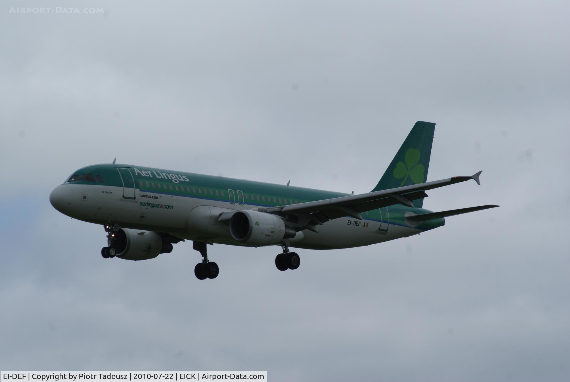 EI-DEF, 2004 Airbus A320-214 C/N 2256, landing