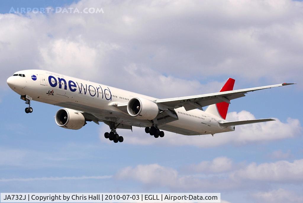 JA732J, 2002 Boeing 777-346/ER C/N 32430, Japan Airlines