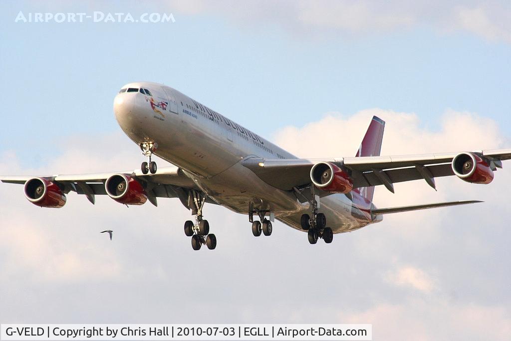G-VELD, 1998 Airbus A340-313X C/N 214, Virgin Atlantic Airways