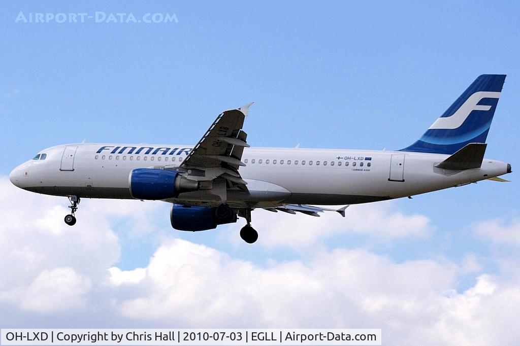 OH-LXD, 2001 Airbus A320-214 C/N 1588, Finnair