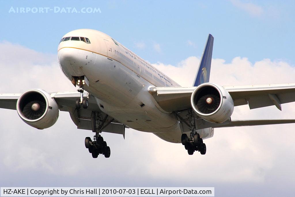 HZ-AKE, 1997 Boeing 777-268/ER C/N 28348, Saudi Arabian Airlines
