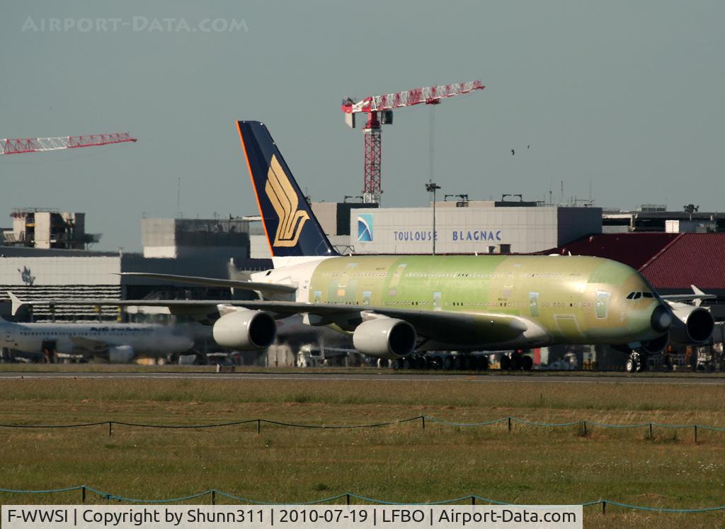 F-WWSI, 2008 Airbus A380-841 C/N 012, C/n 0054 - For Singapore Airlines
