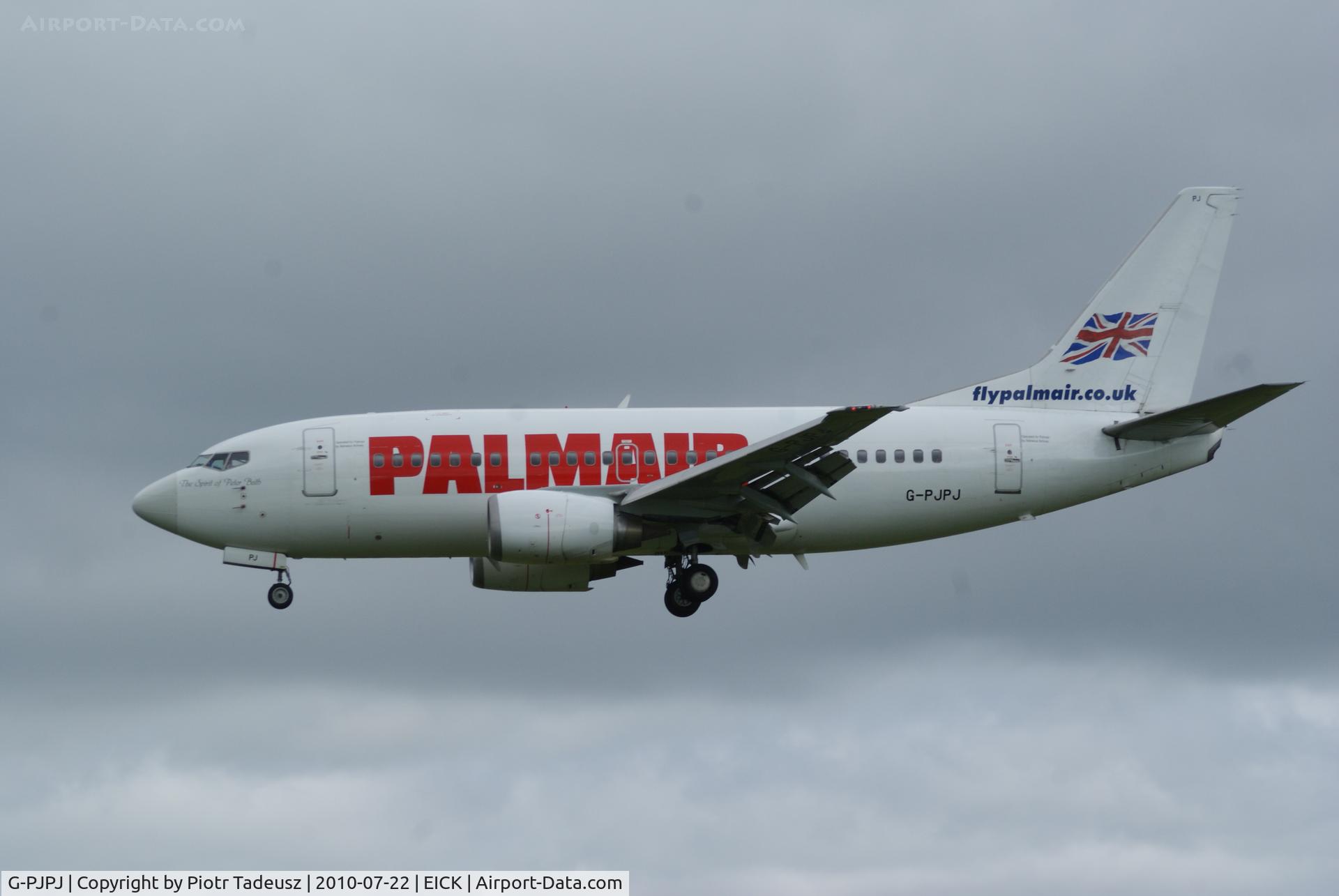 G-PJPJ, 1994 Boeing 737-5H6 C/N 27355, Boeing