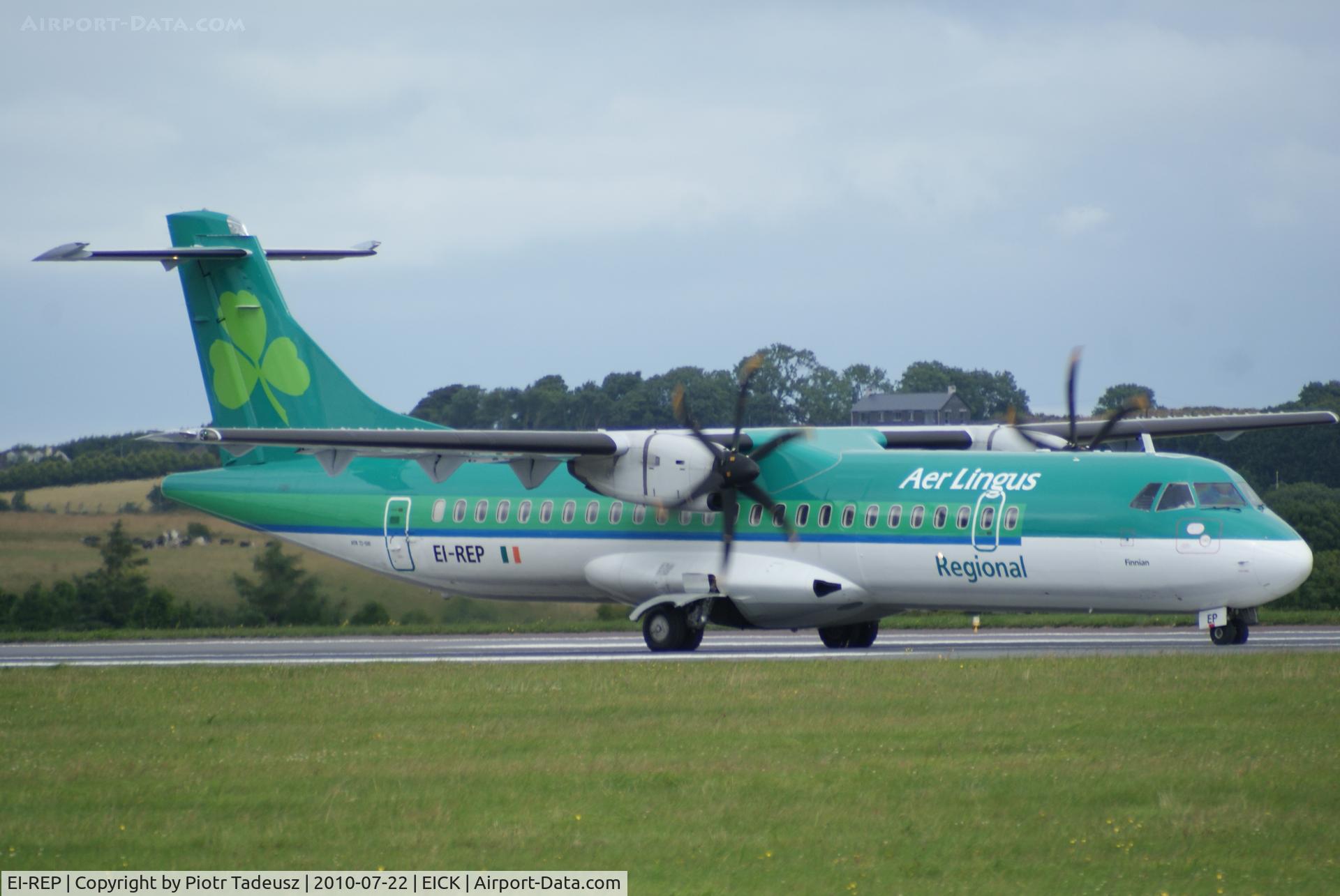 EI-REP, 2008 ATR 72-212A C/N 797, on runway