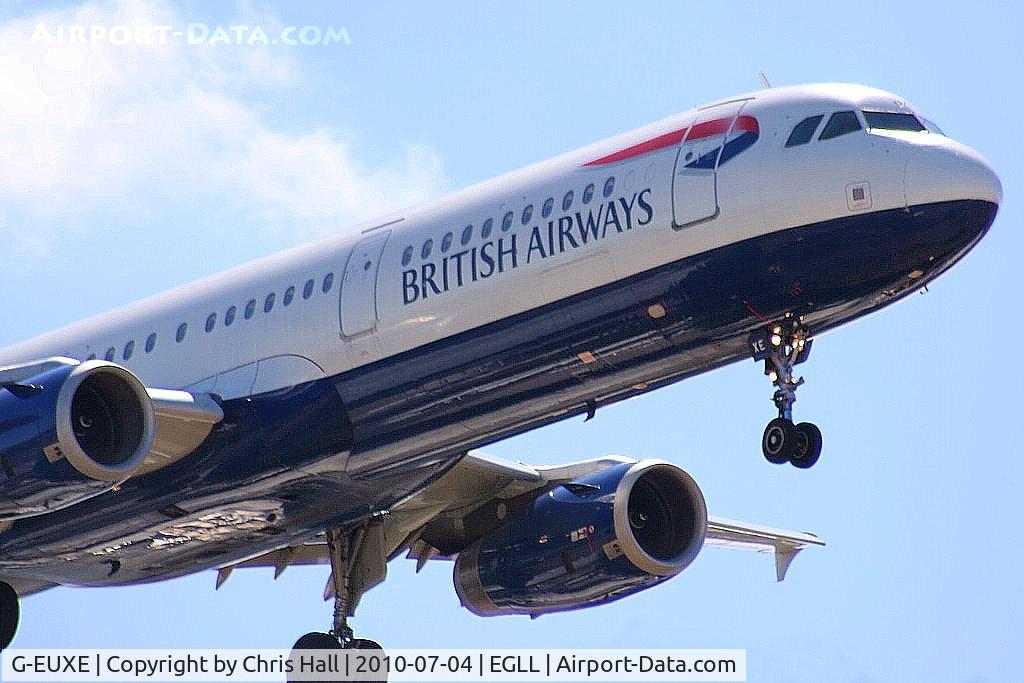 G-EUXE, 2004 Airbus A321-231 C/N 2323, British Airways