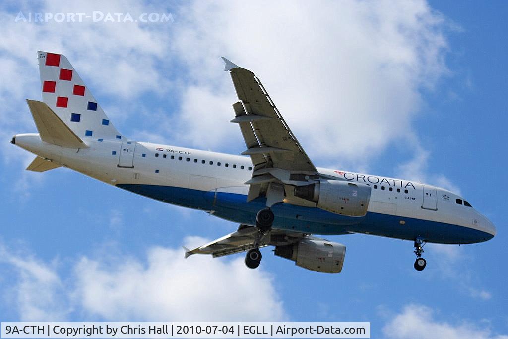 9A-CTH, 1998 Airbus A319-112 C/N 833, Croaita Airlines