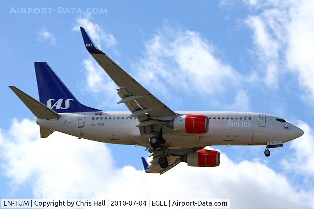 LN-TUM, 2002 Boeing 737-705 C/N 29098, SAS Braathens