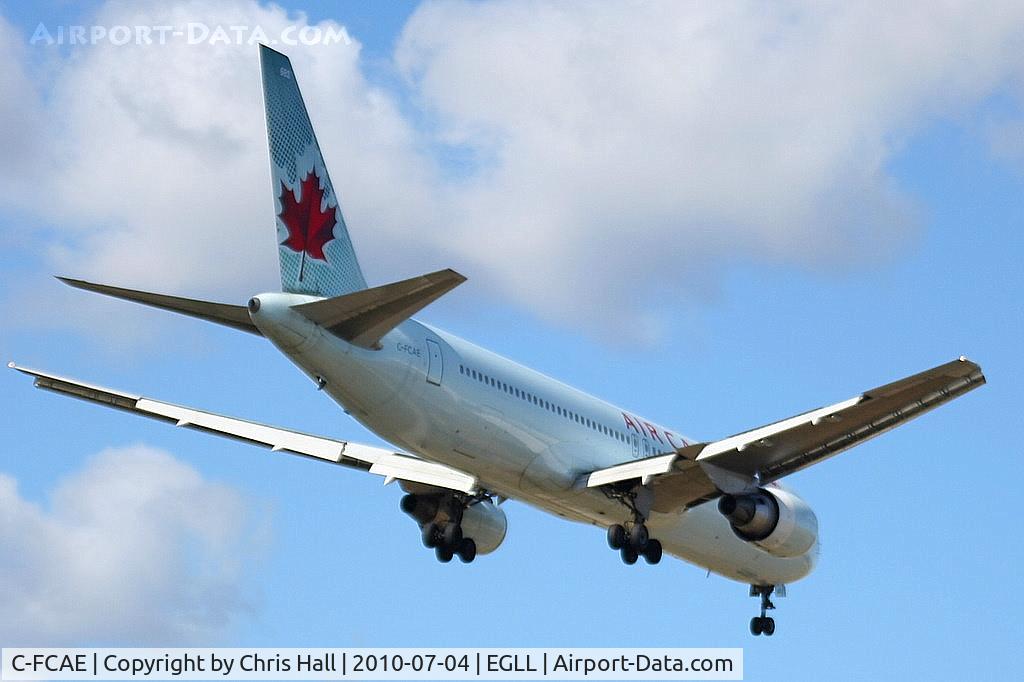 C-FCAE, 1988 Boeing 767-375/ER C/N 24083, Air Canada
