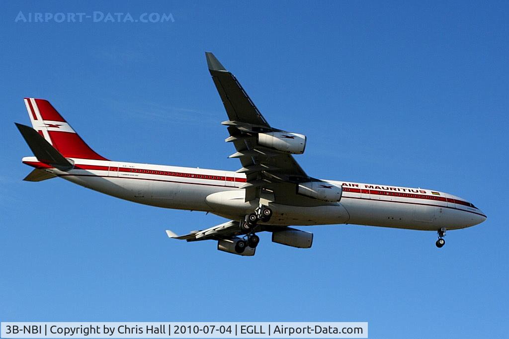 3B-NBI, 2006 Airbus A340-313X C/N 793, Air Mauritius
