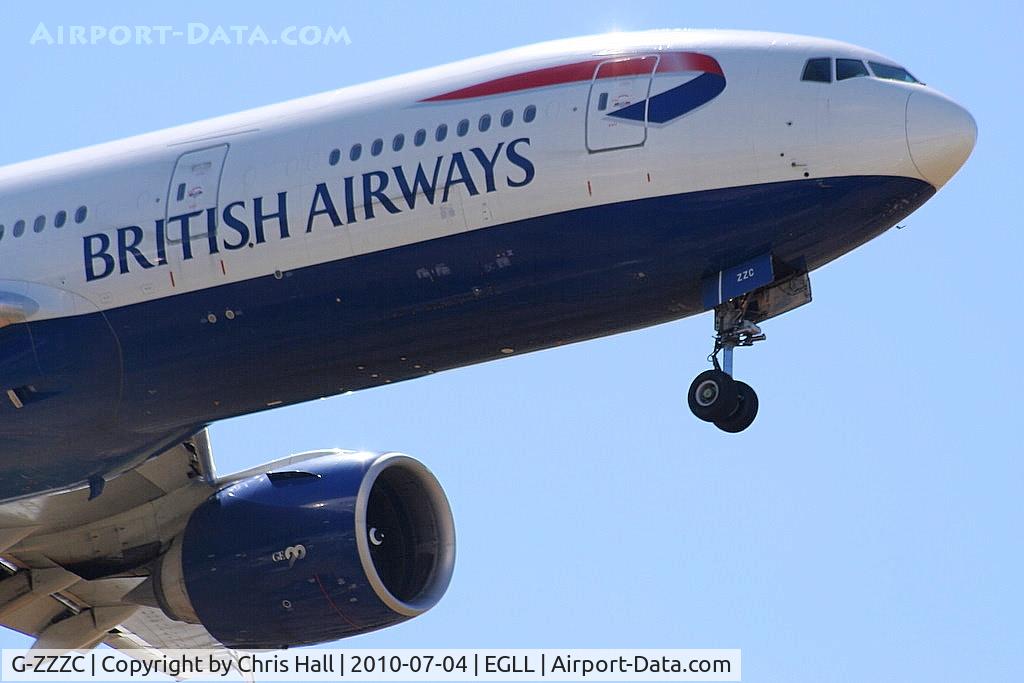 G-ZZZC, 1995 Boeing 777-236 C/N 27107, British Airways