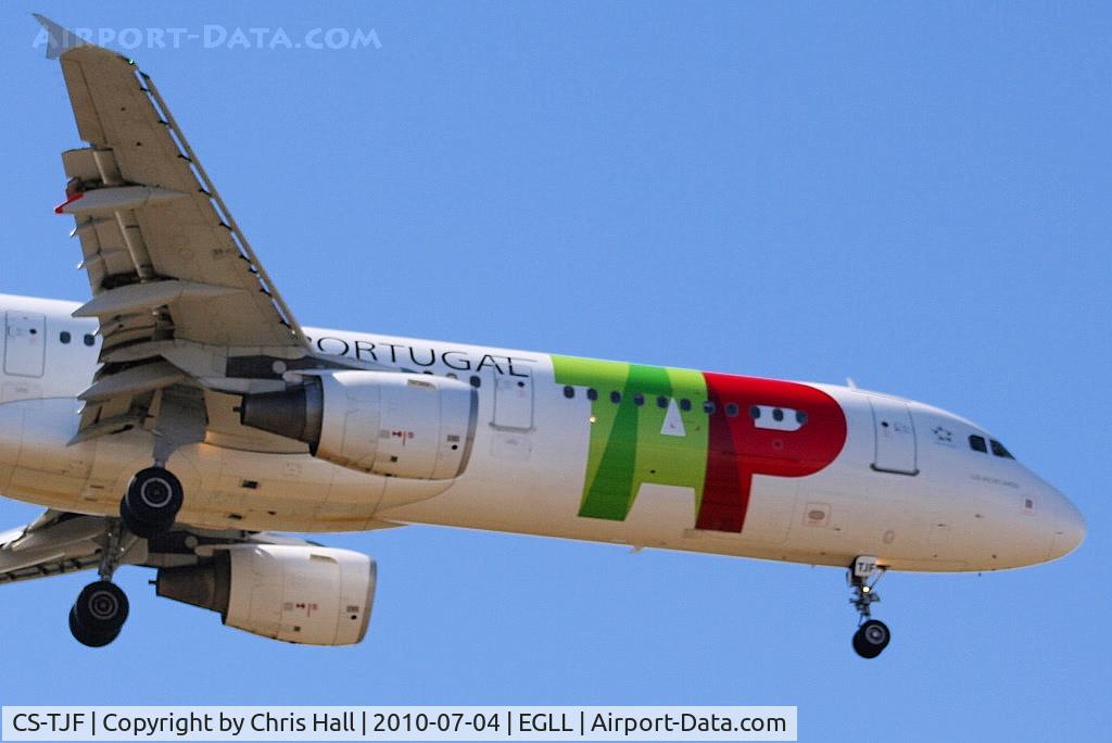 CS-TJF, 2000 Airbus A321-211 C/N 1399, TAP Air Portugal