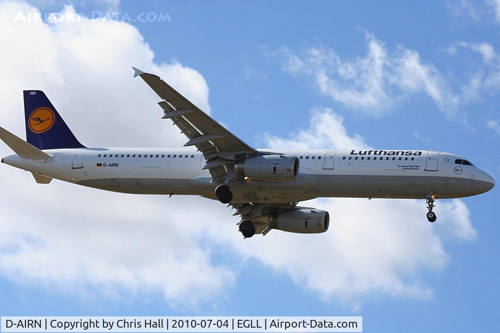 D-AIRN, 1995 Airbus A321-131 C/N 0560, Lufthansa