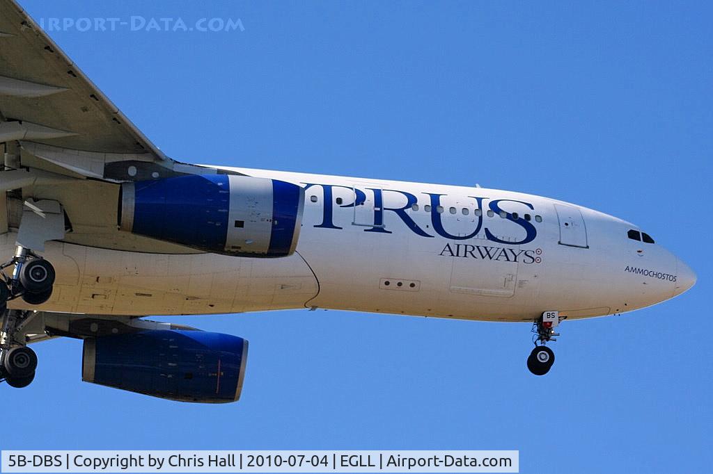 5B-DBS, 2002 Airbus A330-243 C/N 505, Cyprus Airways