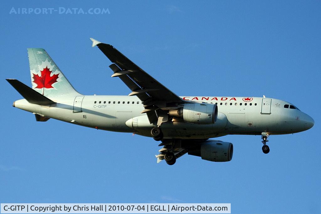 C-GITP, 2001 Airbus A319-112 C/N 1562, Air Canada