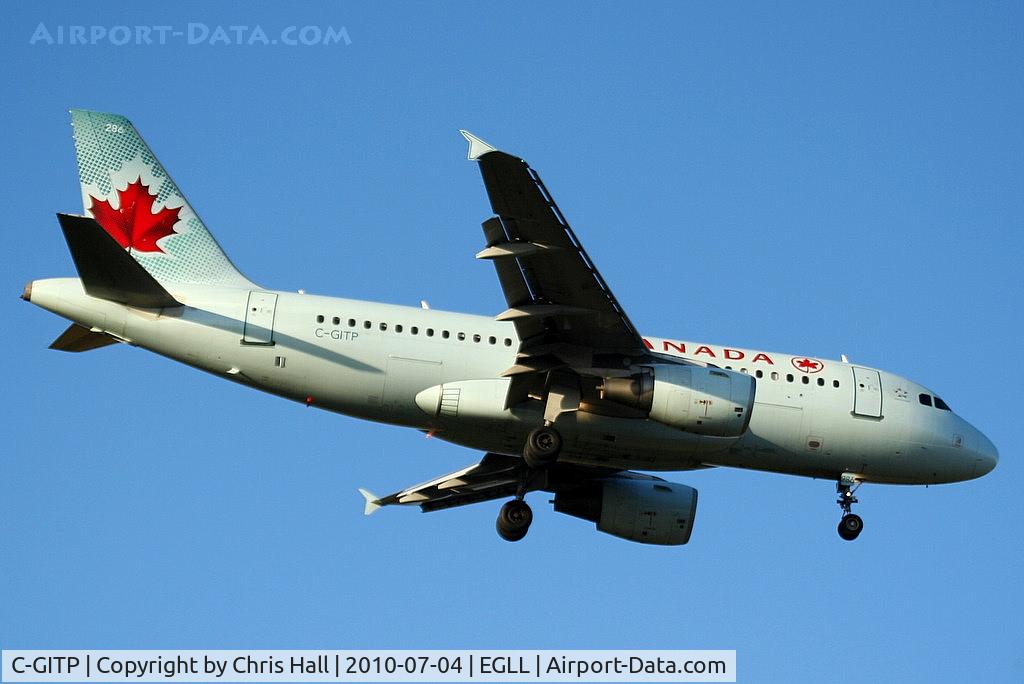 C-GITP, 2001 Airbus A319-112 C/N 1562, Air Canada
