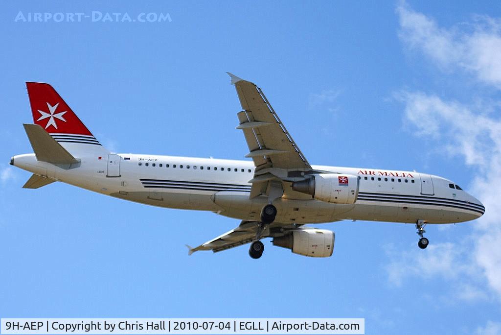 9H-AEP, 2007 Airbus A320-214 C/N 3056, Air Malta