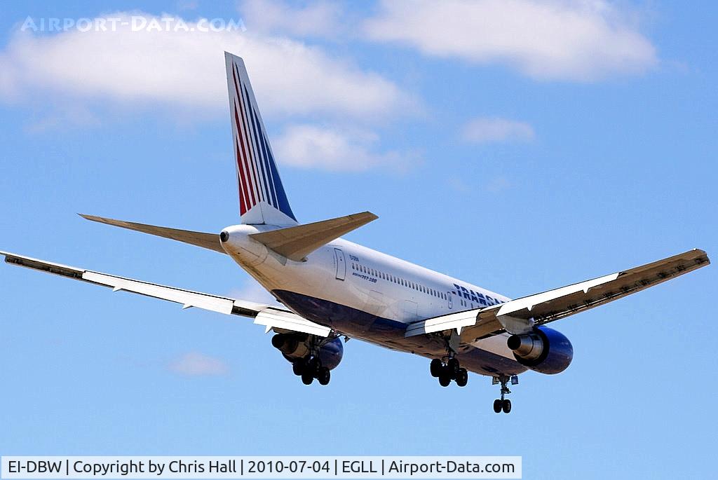 EI-DBW, 1987 Boeing 767-201/ER C/N 23899, Transaero Airlines