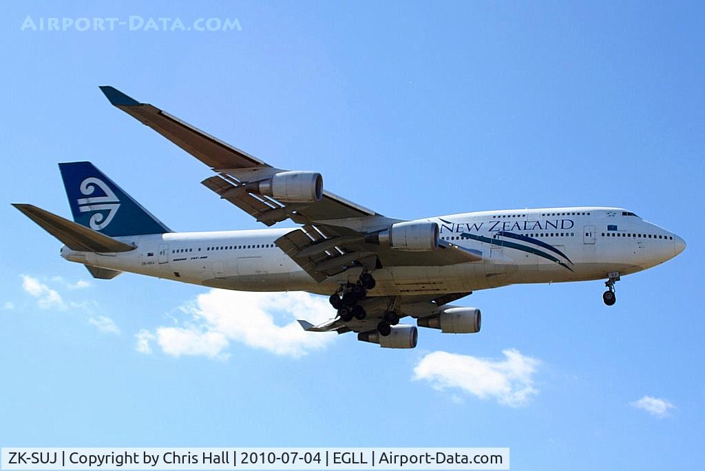 ZK-SUJ, 1998 Boeing 747-4F6 C/N 27602, Air New Zealand