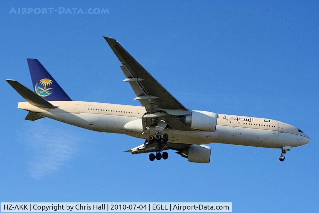 HZ-AKK, 1998 Boeing 777-268/ER C/N 28354, Saudi Arabian Airlines
