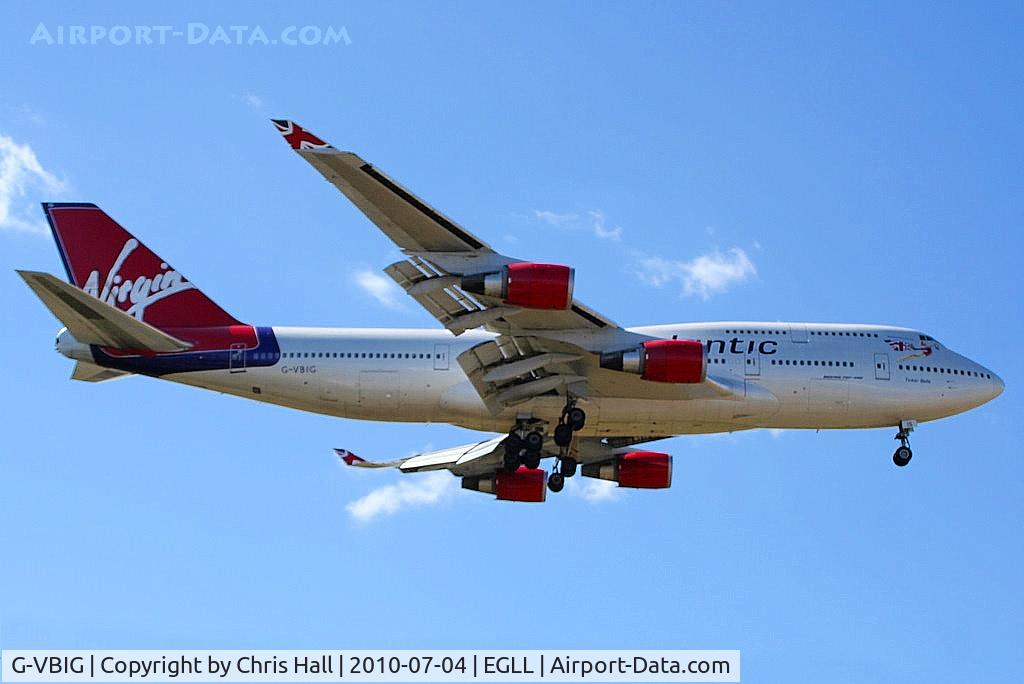 G-VBIG, 1996 Boeing 747-4Q8 C/N 26255, Virgin Atlantic Airways