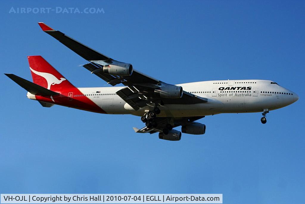 VH-OJL, 1991 Boeing 747-438 C/N 25151, Qantas