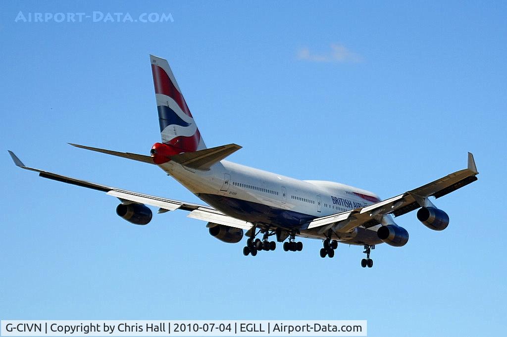 G-CIVN, 1997 Boeing 747-436 C/N 28848, British Airways