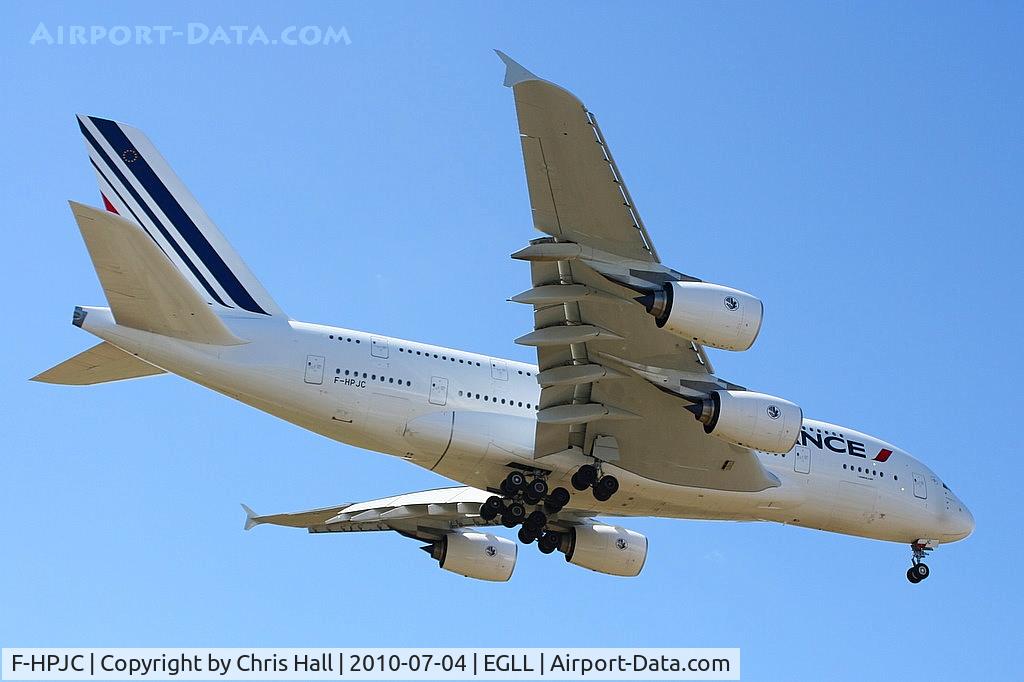 F-HPJC, 2009 Airbus A380-861 C/N 043, Air France