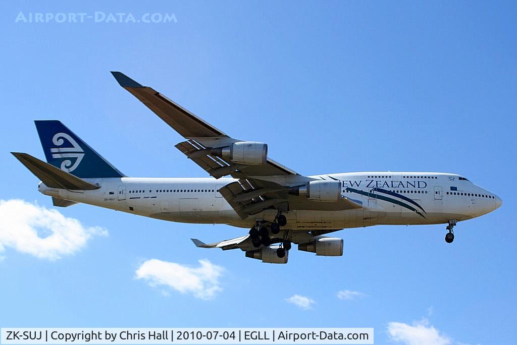 ZK-SUJ, 1998 Boeing 747-4F6 C/N 27602, Air New Zealand
