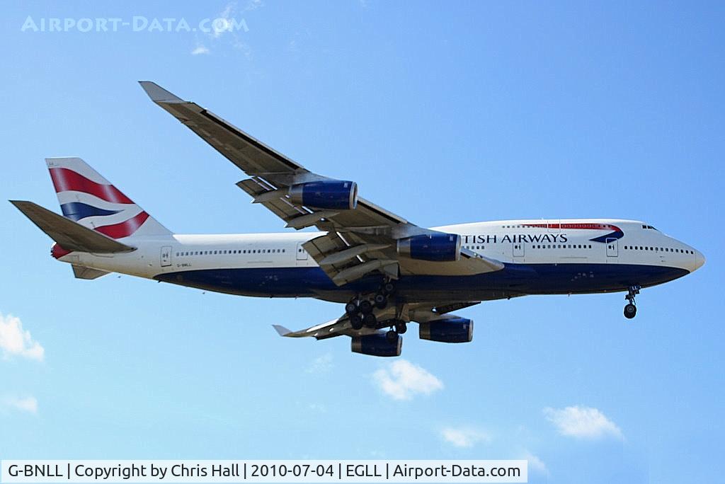 G-BNLL, 1990 Boeing 747-436 C/N 24054, British Airways