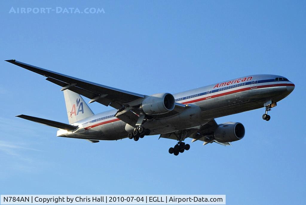 N784AN, 2000 Boeing 777-223 C/N 29588, American Airlines