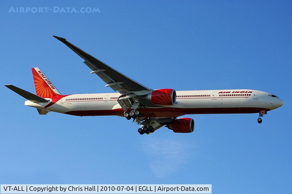VT-ALL, 2007 Boeing 777-337/ER C/N 36310, Air India